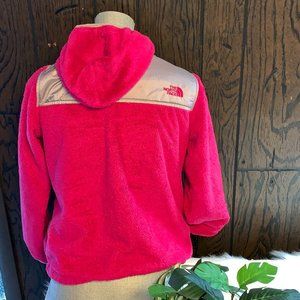 THE NORTH FACE Pink/grey OSO hoodie zip jacket